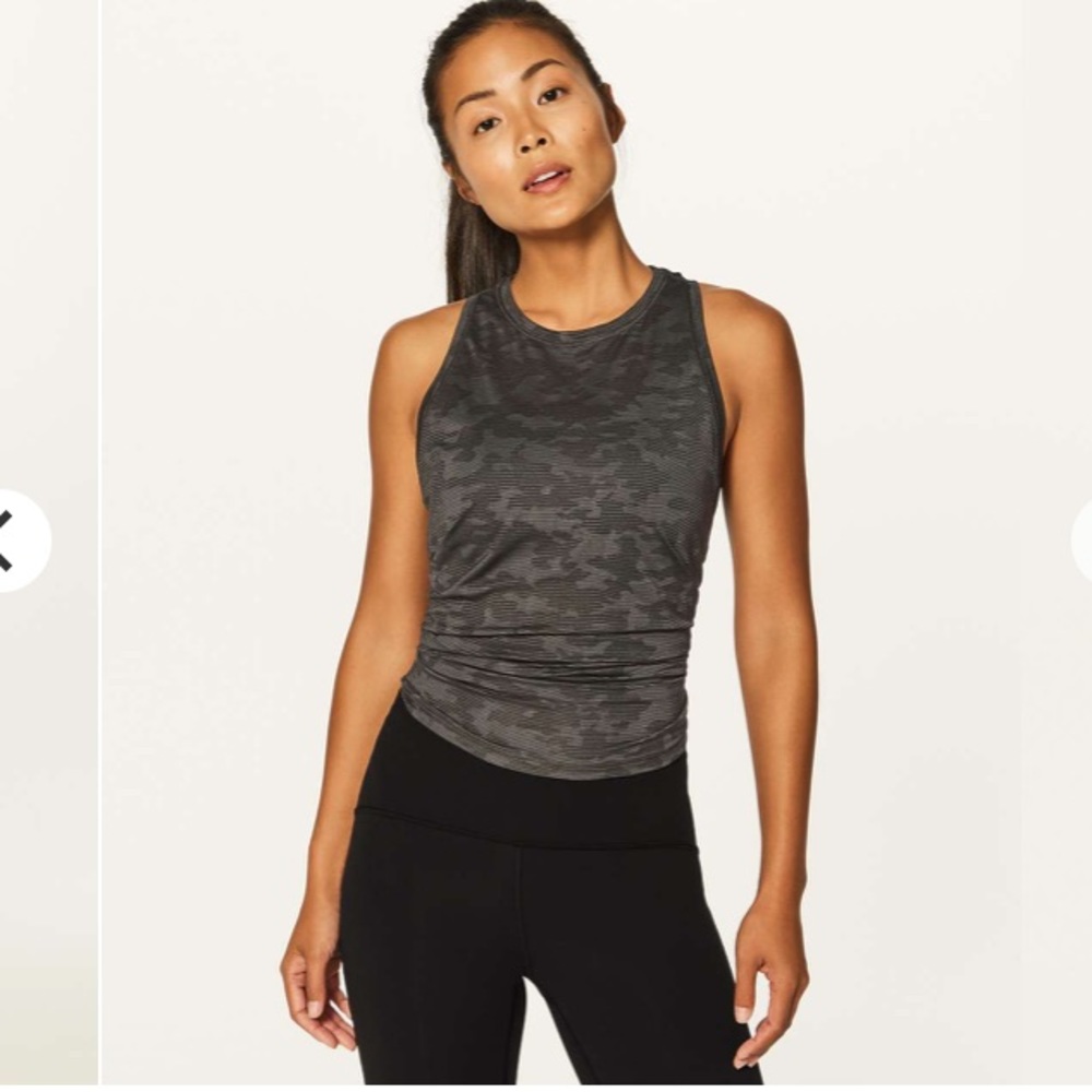 LULULEMON Miles Ahead Tank (Camo)